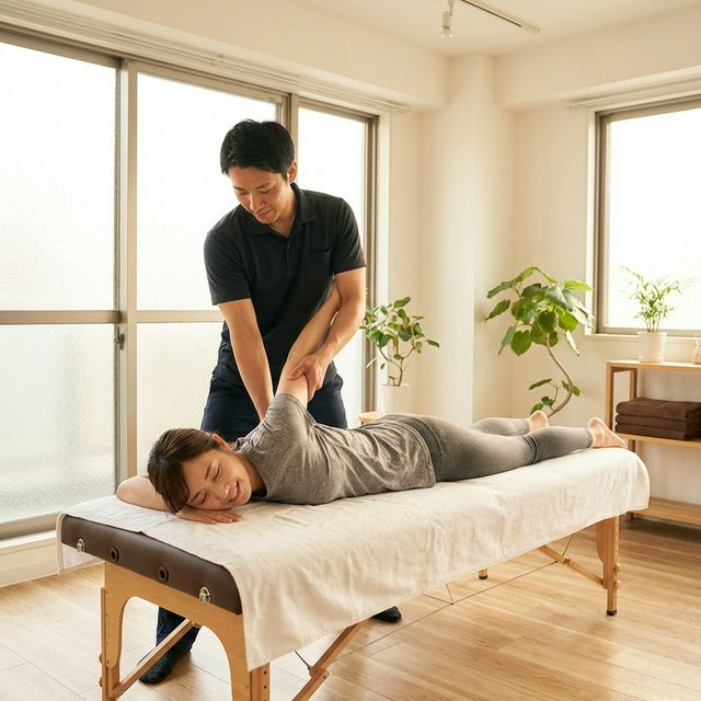 碧南Pisteのパーソナルストレッチで肩こり改善