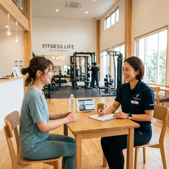 碧南Pisteでの初回カウンセリングの様子