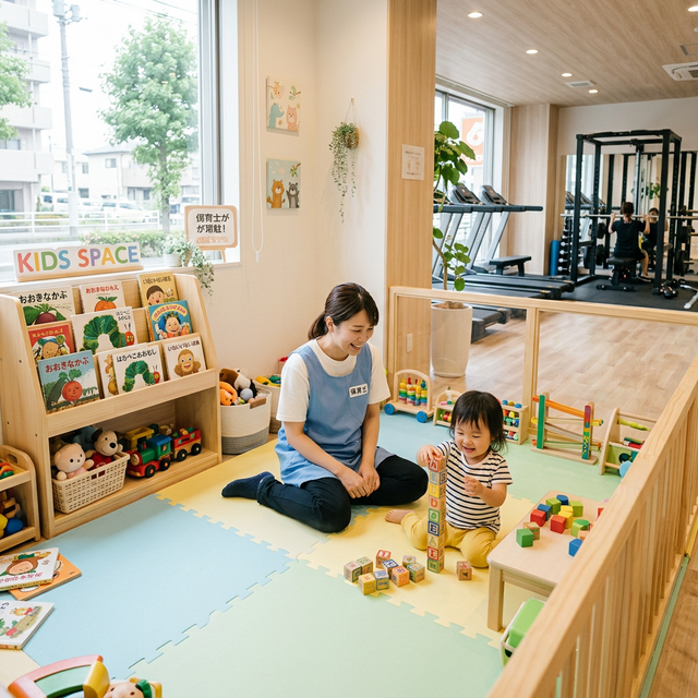 子連れで通えるPisteのキッズスペース