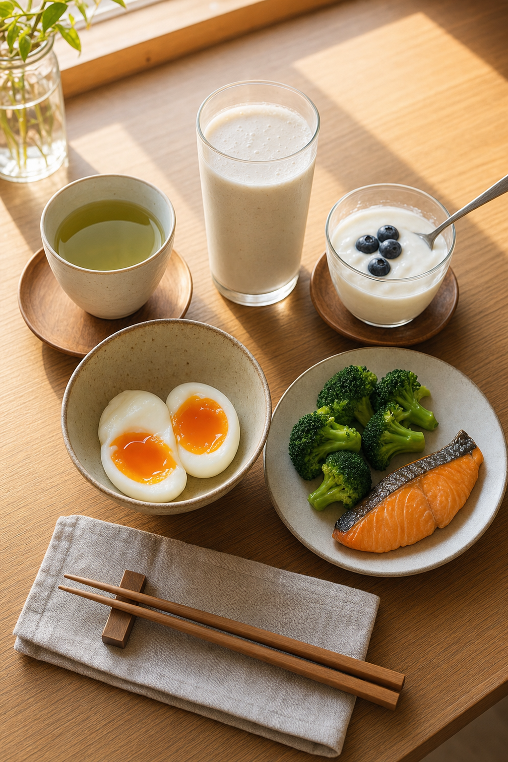 50代女性の更年期ダイエットにおすすめの朝食メニュー例