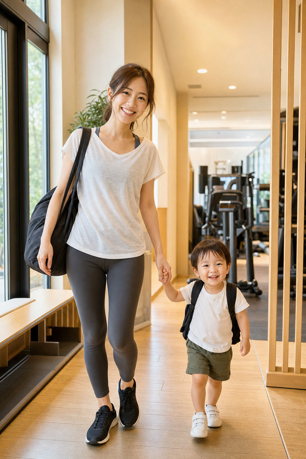 碧南で産後ダイエットに成功し笑顔の30代ママ