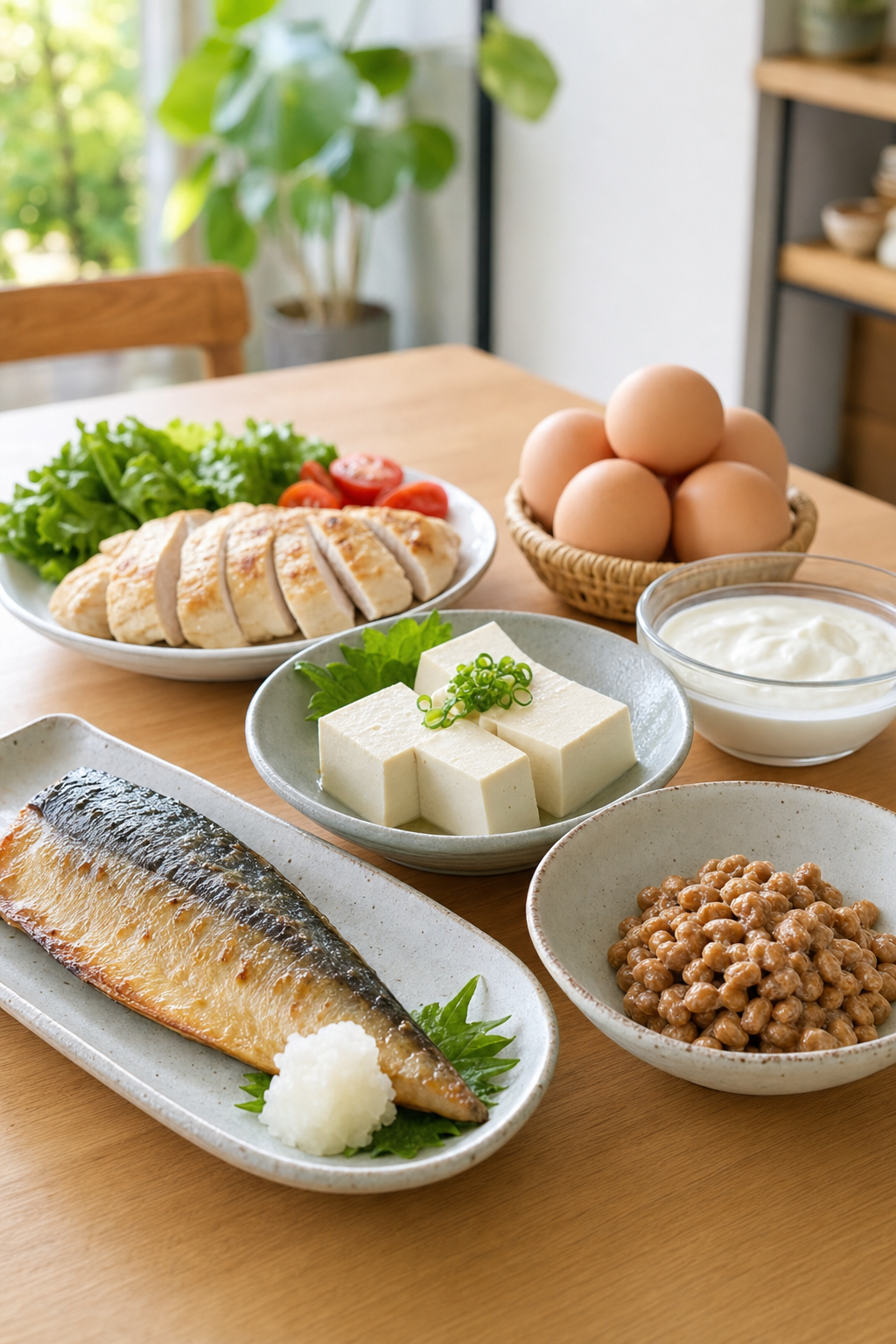 ダイエット中におすすめの高タンパク食材