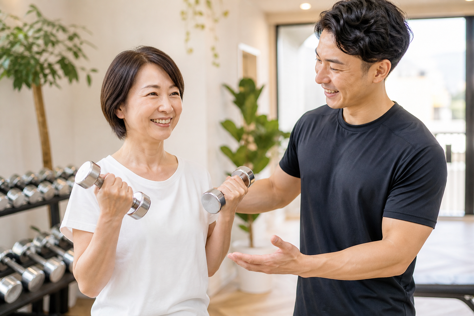 碧南のパーソナルトレーニングで継続を支えるトレーナー